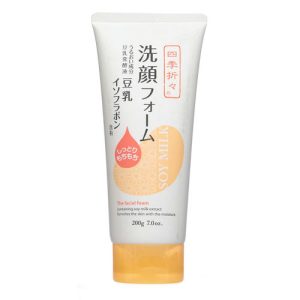 Кумано Косметикс Очищающая пенка для лица с соевым молоком Soy Milk The Facial Foam, 200 гр (Kumano Cosmetics, Средства для снятия макияжа)