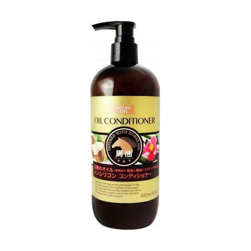 Кумано Косметикс Кондиционер для сухих волос 3 маслами Deve Natural Oil, 480 мл (Kumano Cosmetics, Кондиционеры для волос)