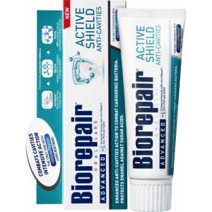 Биорепейр Зубная паста активная защита эмали зубов 75 мл (Biorepair, Отбеливание и лечение)