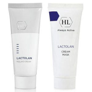 Холи Лэнд Набор "Пилинг и восстановление": пилинг-крем 70 мл + маска 70 мл (Holyland Laboratories, Lactolan)