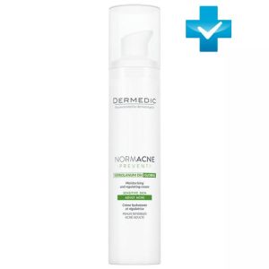 Дермедик Регулирующий увлажняющий крем против акне Preventi Moisturising and regulating cream, 40 мл (Dermedic, Normacne)