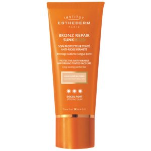 Институт Эстедерм Крем для лица c оттеночным эффектом при сильном солнце Bronz Repair Sunkissed, 50 мл (Institut Esthederm, Sun Care)