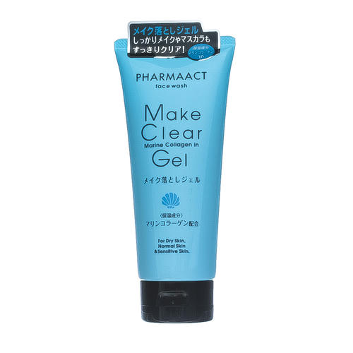 Кумано Косметикс Гель для снятия макияжа Make Clear Gel Marine Collagen, 200 гр. (Kumano Cosmetics, Средства для снятия макияжа) — изображение 2