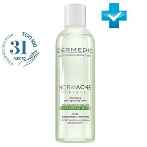 Дермедик Очищающий тоник для жирной кожи Normacne, 200 мл (Dermedic, Normacne)