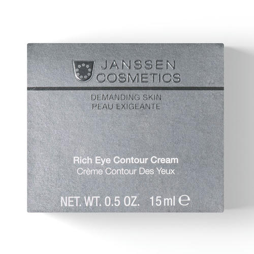 Янсен Косметикс Питательный крем для кожи вокруг глаз Rich Eye Contour Cream, 15 мл (Janssen Cosmetics, Demanding skin) — изображение 3
