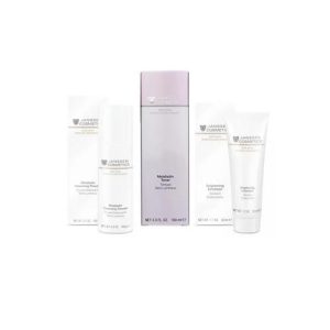 Янсен Косметикс Набор "Очищение и осветление": очищающая пудра 60 г + тоник 100 мл + пилинг-крем 50 мл (Janssen Cosmetics, Fair Skin)