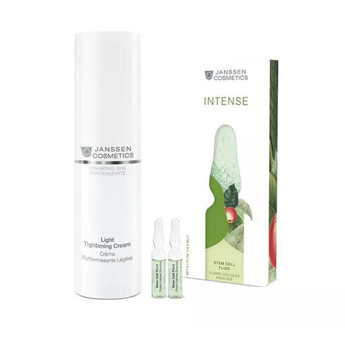 Янсен Косметикс Набор "Интенсивное увлажнение": крем 50 мл + сыворотка в ампулах 2 мл х7шт (Janssen Cosmetics, Demanding skin)
