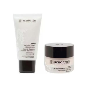 Академи Набор "Увлажнение и сияние": маска 50 мл + ночной крем 30 мл (Academie, Aromatherapie)