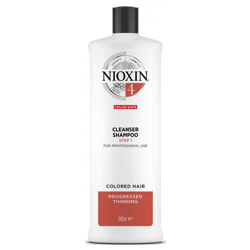 Ниоксин Очищающий шампунь Система 4 1000 мл (Nioxin, System 4)