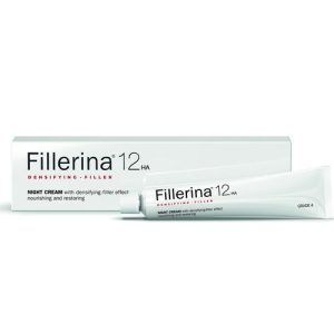 Филлерина Ночной крем для лица с укрепляющим эффектом уровень 4, 50 мл (Fillerina, 12 HA Densifying-Filler)