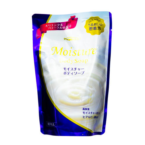 Кумано Косметикс Жидкое мыло для тела увлажняющее с восточным цветочным ароматом Pharmaact, сменный блок 400 мл (Kumano Cosmetics, Жидкое мыло для тела) — изображение 2