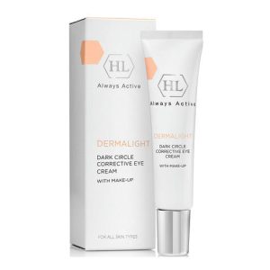 Холи Лэнд Корректирующий крем с тоном DERMALIGHT DARK CIRCLE CORRECTIVE EYE CREAM WITH MAKE-UP, 15 мл (Holyland Laboratories, Dermalight)