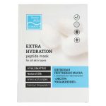 Бьюти Стайл Шелковая пептидная маска "Экстра увлажнение" с комплексом гиаломатрикс , 1 саше х 30 мл (Beauty Style, Patch&Mask)