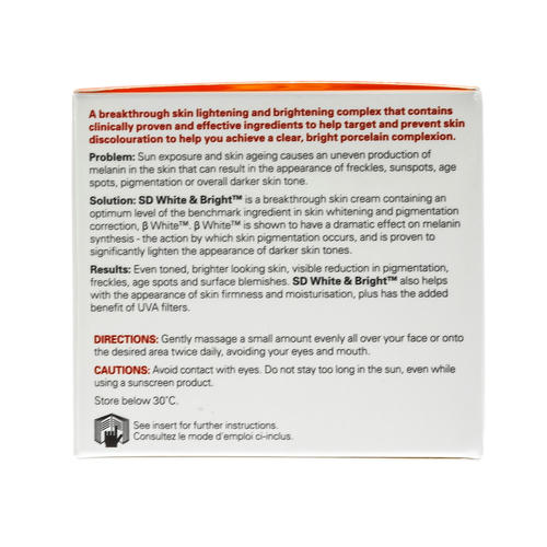 Скин Докторс Отбеливающий крем SD White & Bright 50 мл (Skin Doctors, Clear) — изображение 3