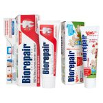 Биорепейр Набор для полости рта для всей семьи: зубная паста 75 мл + 50 мл (Biorepair, Чувствительные зубы)