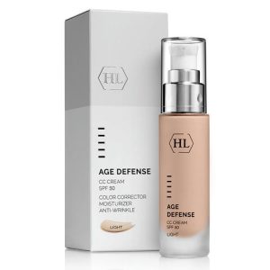 Холи Лэнд Корректирующий крем (светлый) для всех типов кожи CC Cream SPF 50 Light, 50 мл (Holyland Laboratories, Age Defense)