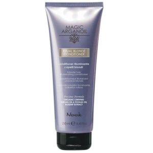 Нук Бессульфатный кондиционер "Сияющий блонд" для блондированных волос" Blond Hair Illuminating Conditioner, 250 мл (Nook, Magic Arganoil)