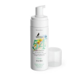 Сатива Пенка "Очищающая № 54", для чувствительной кожи лица, 165 мл (Sativa, Clean)