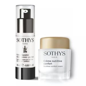 Сотис Набор для питания кожи: крем 50 мл + крем для век 15 мл (Sothys, Hydradvance)