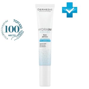 Дермедик Крем для кожи вокруг глаз Гидреин 3 Гиалуро Hialuro, 15 мл (Dermedic, Hydrain3)