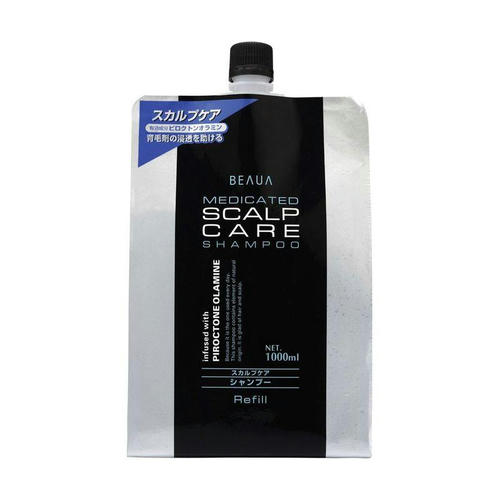Кумано Косметикс Шампунь для лечения кожи головы Medicated Sculp Care Shampoo Beaua, сменный блок 1000 мл (Kumano Cosmetics, Шампуни для волос)