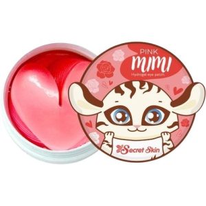 Secret Skin Патчи для глаз гидрогелевые с экстрактом дамасской розы Secretskin Pink Mimi Hydrogel Eye Patch