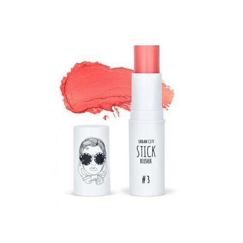 Baviphat Румяна-стик #3 Коралловый розовый Urban Dollkiss Urban City Stick Blusher #3 Girls Coral Pink