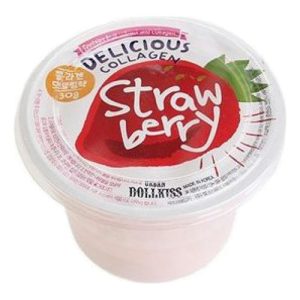 Baviphat Маска для лица коллагеновая (Клубника) Urban Dollkiss Delicious Collagen Modeling Pack(Strawberry