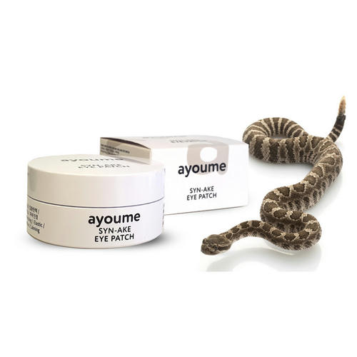 Ayoume Патчи для глаз антивозрастные со змеиным пептидом Syn - Ake Eye Patch 1,4 г*60 шт