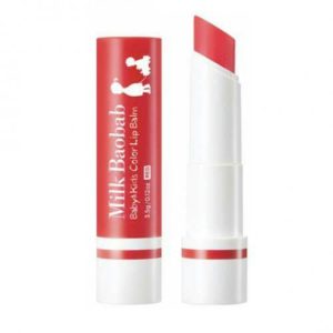 Milk Baobab Baby&Kids Бальзам для губ детский MilkBaobab Baby&Kids Color Lip Balm Red