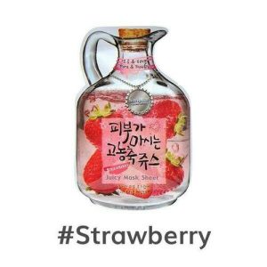 Baviphat Juicy Маска на тканевой основе Strawberry Juicy Mask Sheet(pore & trouble)