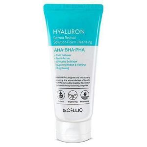 Dr.Cellio Foam Пенка для лица с гиалуроновой кислотой Dr.Cellio Hyaluron Derma Revival Solution Foam Cleansing
