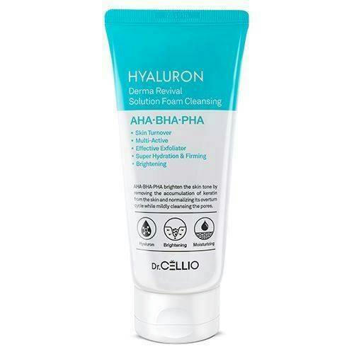 Dr.Cellio Foam Пенка для лица с гиалуроновой кислотой Dr.Cellio Hyaluron Derma Revival Solution Foam Cleansing