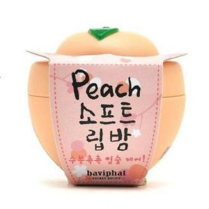 Baviphat (Urban Dollkiss) Lip Бальзам для губ персик Peach Soft Lip Balm 6 г