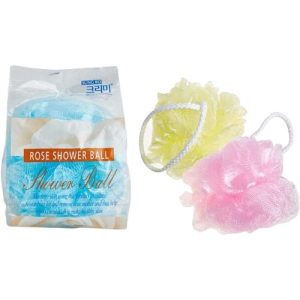 Sung bo Cleamy Clean&Beauty Мочалка Flower ball rose shower ball