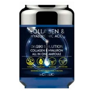 Dr.Cellio Dr.G90 Сыворотка для лица с коллагеном и гиалуроновой кислотой Dr.Cellio Dr.G90 Collagen & Hyaluron All In One Ampoule