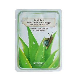 Baviphat Маска на тканевой основе Baviphat Snail Cure Mask Sheet
