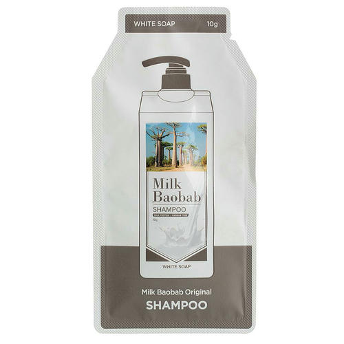 Milk Baobab Ows Шампунь MilkBaobab Original Shampoo White Soap Pouch