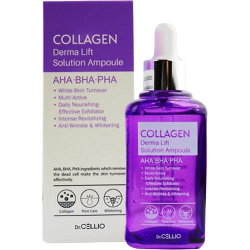 Dr.Cellio Ampoule Сыворотка для лица с коллагеном Dr.Cellio Collagen Derma Lift Solution Ampoule