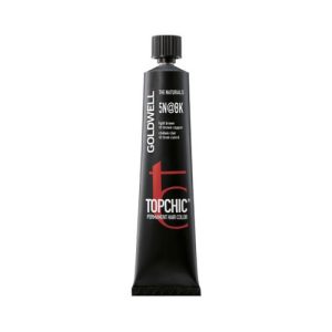 Goldwell Topchic 5N@BK - Краска для волос светло-коричневый с медным сиянием (жженый кофе) 60 мл