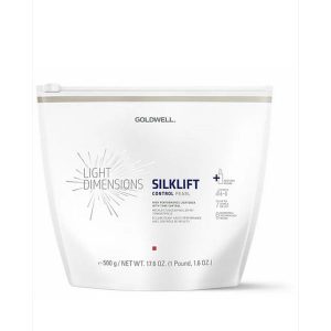Goldwell Silk Lift Control Beige Level 6-8 - Осветляющий порошок с цветными пигментами 500 г