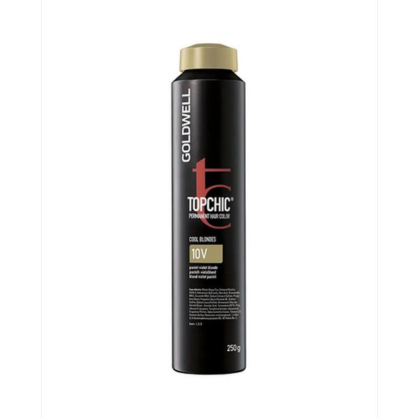 Goldwell Topchic - Краска для волос 10V фиолетовый пастельный блондин 250 мл