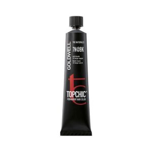 Goldwell Topchic 7N@BK - Краска для волос средний блонд с бежево-медным сиянием (осенний блонд) 60 мл