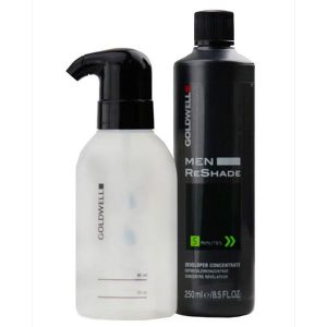 Goldwell Men Reshade Developer Concentrate - Лосьон-концентрат 250 мл + аппликатор