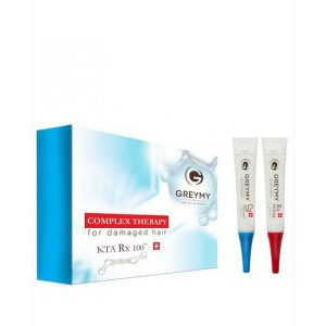 Greymy Ampoules Rx100 KTA + Hydrocollagen - Ампулы Rx100 концентрат кератина + гидроколлаген 3*20 мл +3*20 мл