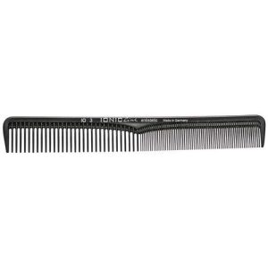 Расческа IONIC для стрижки комбинированная с тонкой спинкой