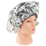 Шапочка для химии серебро