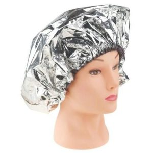 Шапочка для химии серебро