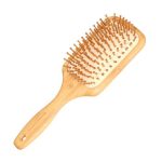 Щетка для волос массажная из бамбука большая
