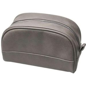 Косметичка мужская графит 24х11х13см